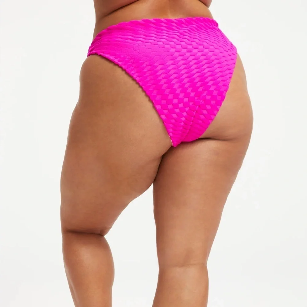 Good American Jacquard Better Bikini Bottom